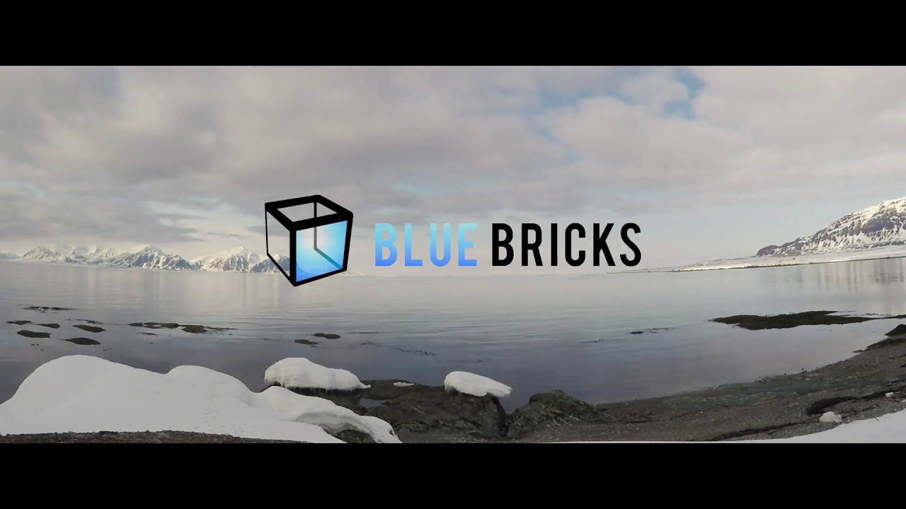 Spitsbergen after movie Blue Bricks
