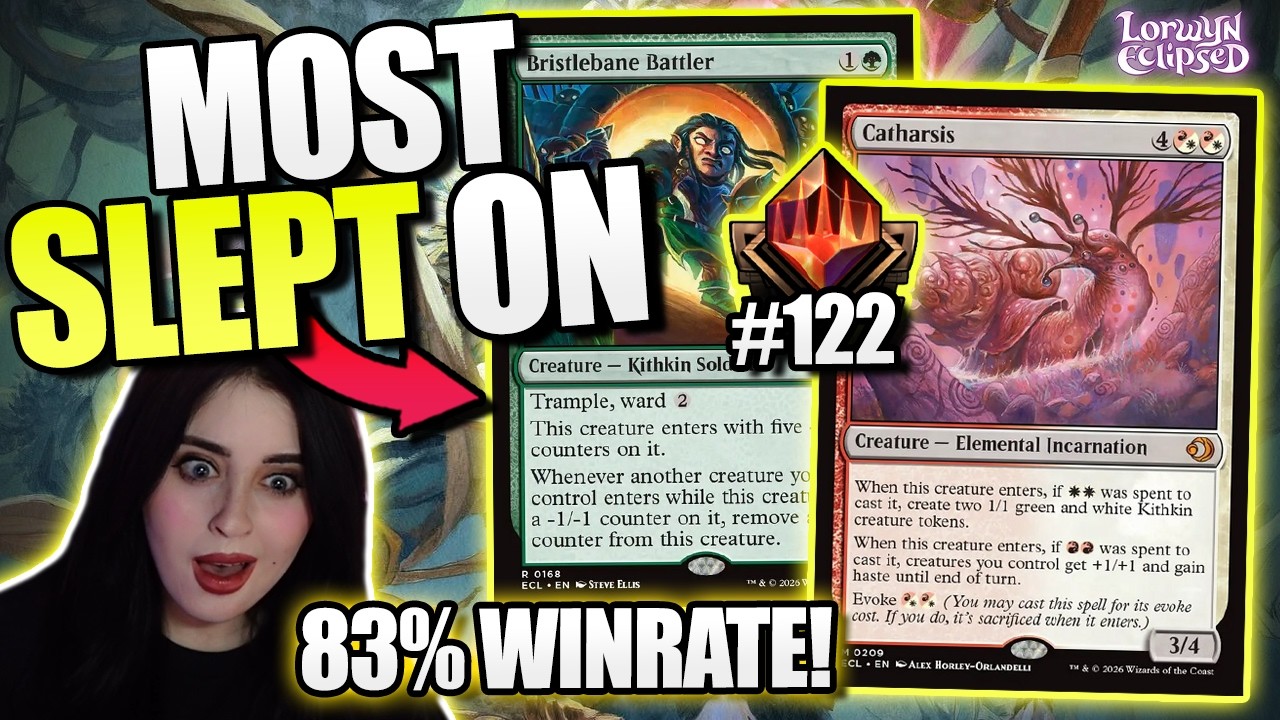 Catharsis Broke This! | Naya Cage | Lorwyn Eclipsed Standard MTG Arena