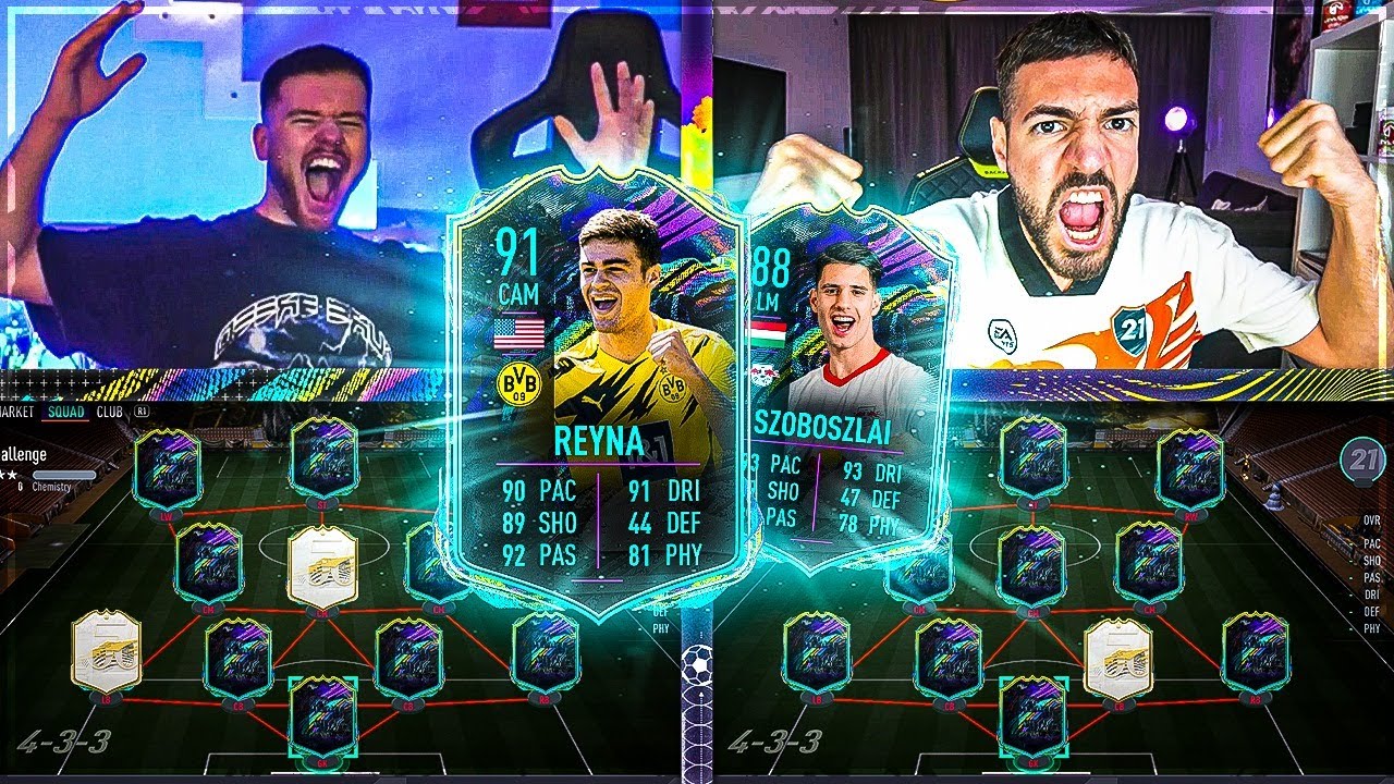 FIFA 21: FUTURE STAR REYNA VS SZOBOSZLAI SQUAD BUILDER BATTLE 🔥🔥