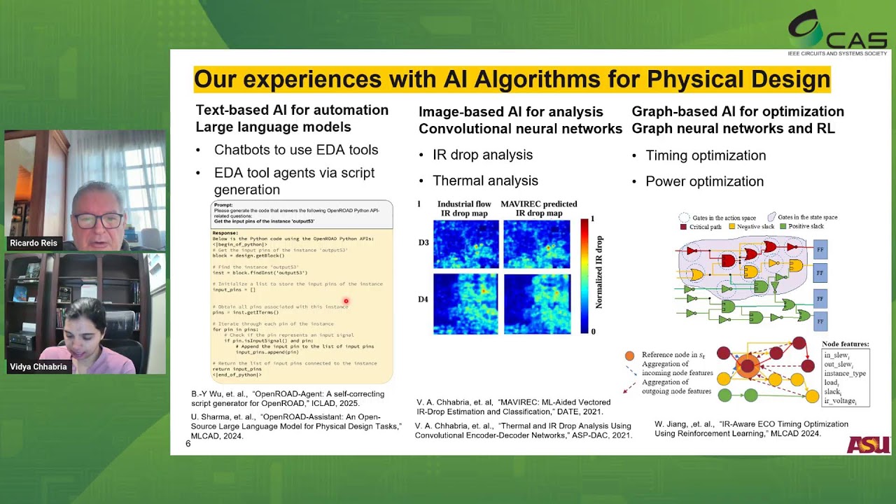 CASS Talks 2025 - Vidya A. Chhabria,  Arizona State University, USA - June 6, 2025