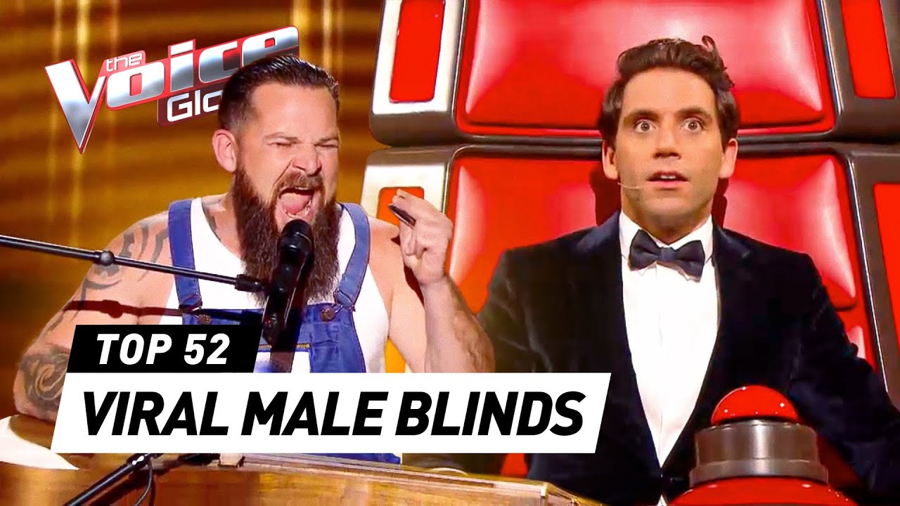 MOST VIEWED Blind Auditions by Male Singers Ever on The Voice!
