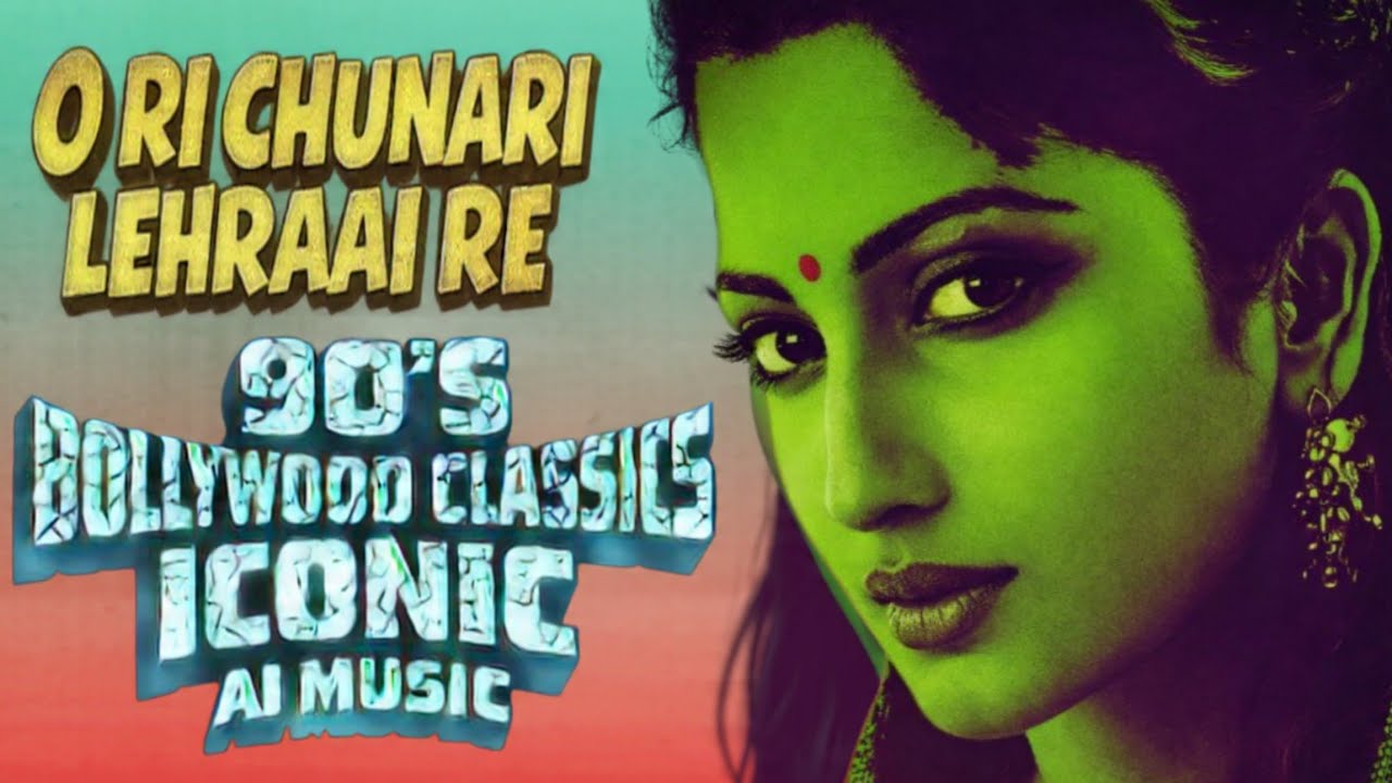 90's Style, Bollywood O Ri Chunari Lehraai Re 90’s Bollywood classics iconic #PagalDeewaniBeats