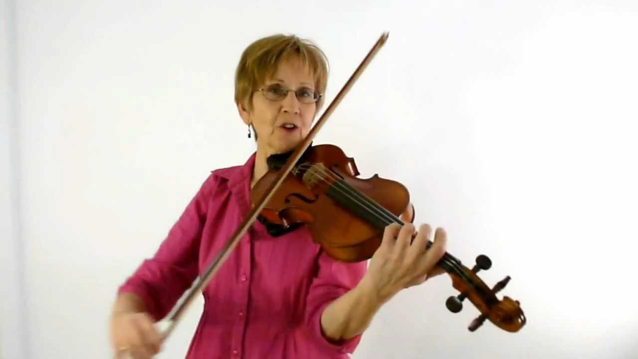 Violin Class 61A: Bourree by Bach, first half