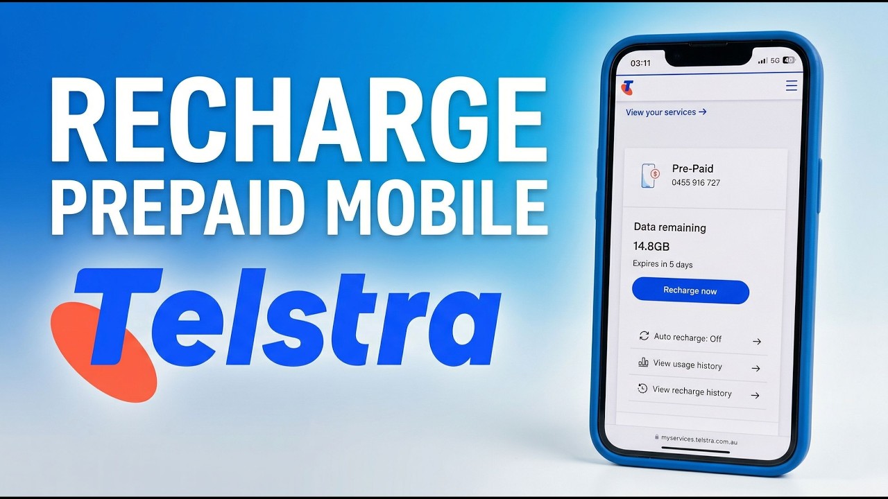 Как пополнить баланс предоплаченного мобильного телефона Telstra?