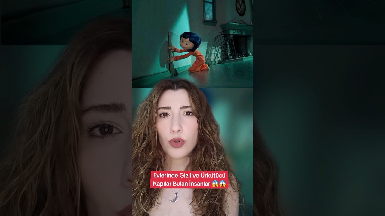 EVİNİZDE GİZLİ VE &Uuml;RK&Uuml;T&Uuml;C&Uuml; BİR KAPI BULDUĞUNUZU HAYAL EDİN! 😱😱 #shorts #tiktok #fyp