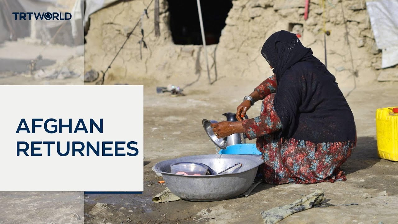 Afghan families forced back from Iran and Pakistan receive homes