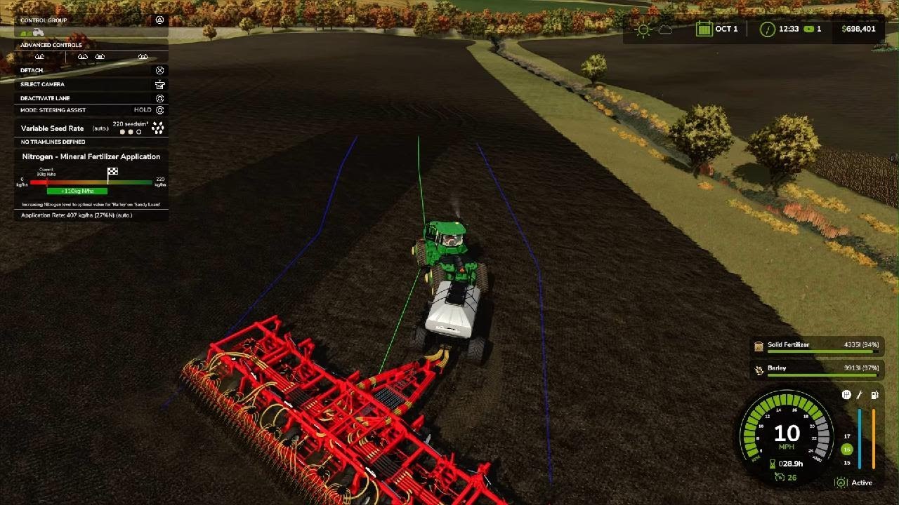Planting Barley For The First Time