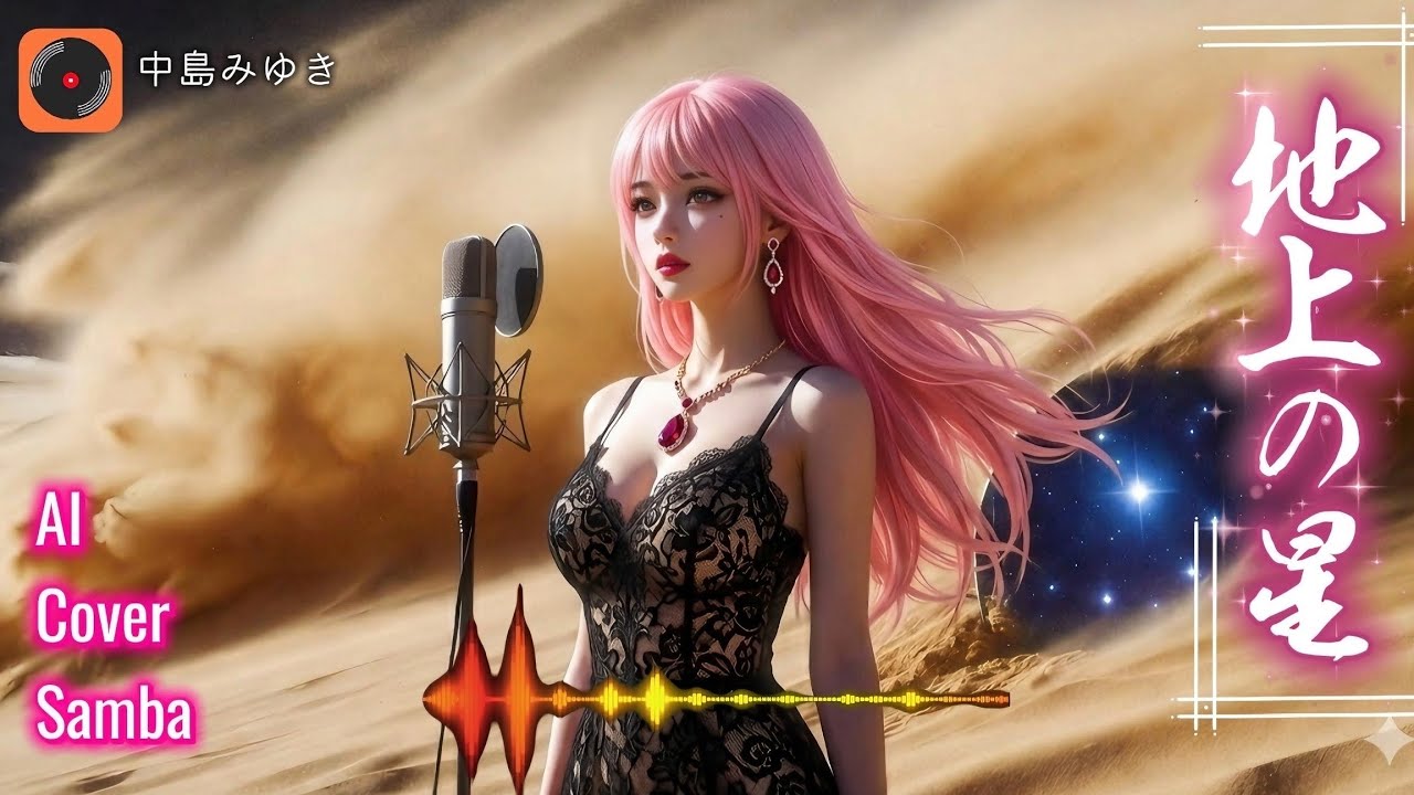 中島みゆき「地上の星」をブラジルでサンバにはまったAI歌手・Miss星がサンバCover！カンツォーネカバーに続き第二弾! #中島みゆき #地上の星 #Samba #jpop #aicover 