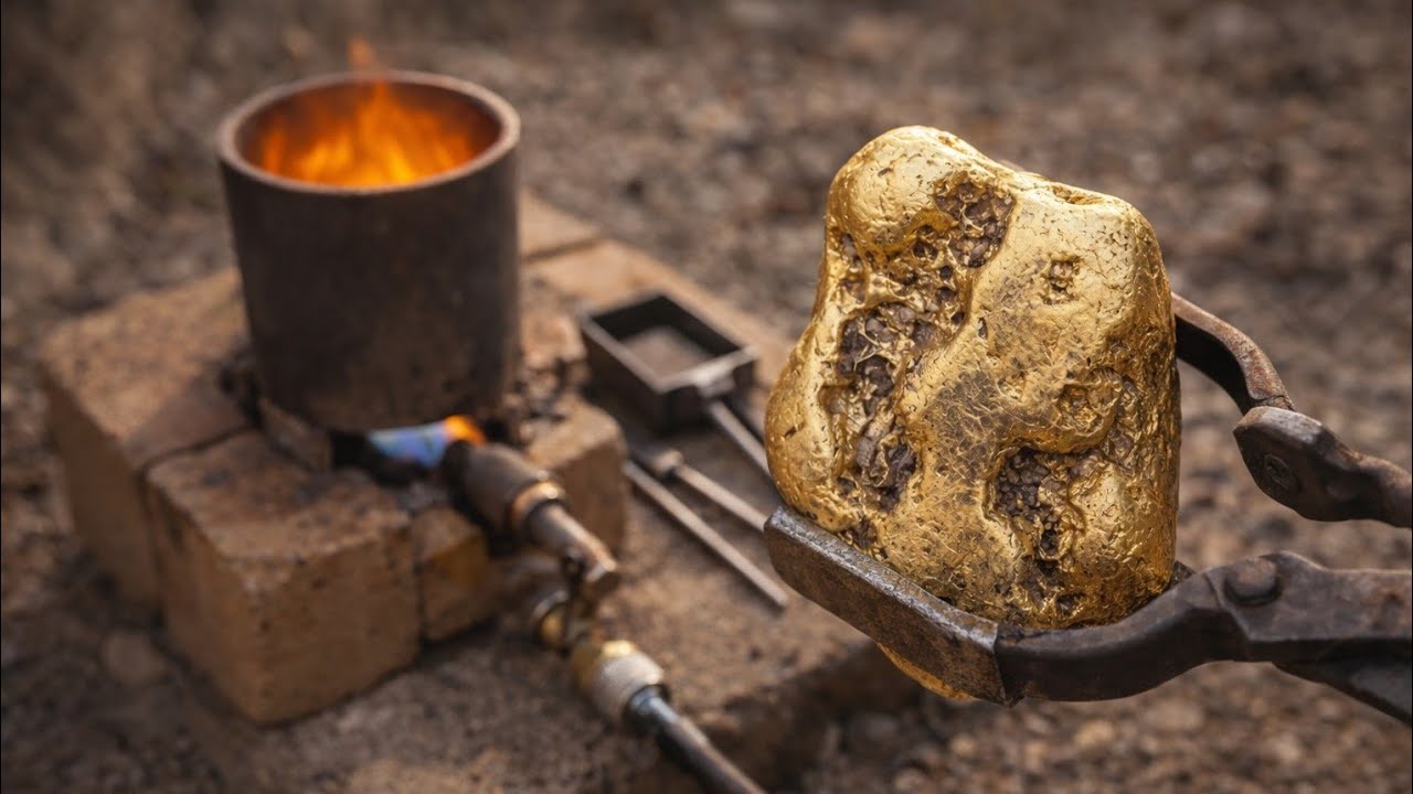 Gold Is Found. Gold Is Melted. What Happens Between Changes Everything