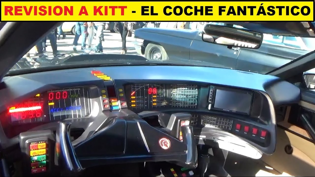 KITT al detalle. El coche fantástico. Pontiac Trans Am 1982. Revisión.