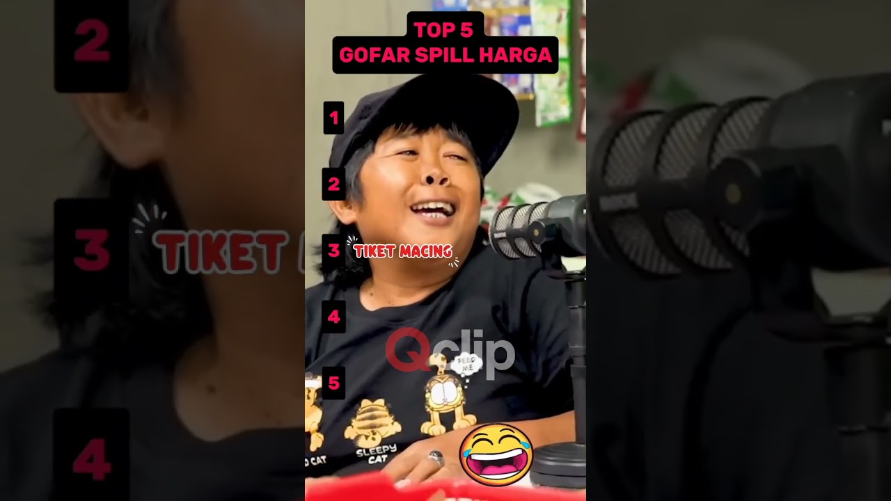 TOP 5 gofar spill harga #videoshort #gofarhilman #lucu #viral #komedi #shorts #pwk