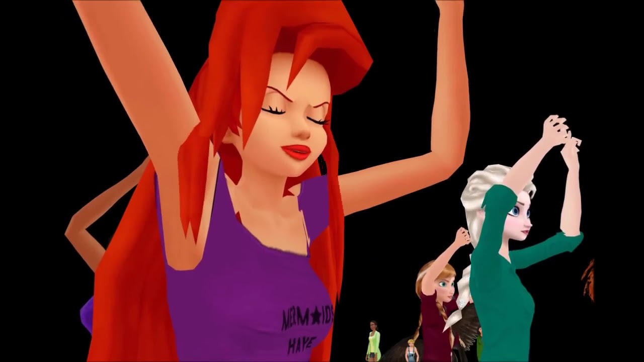 MMD   Disney's thriller