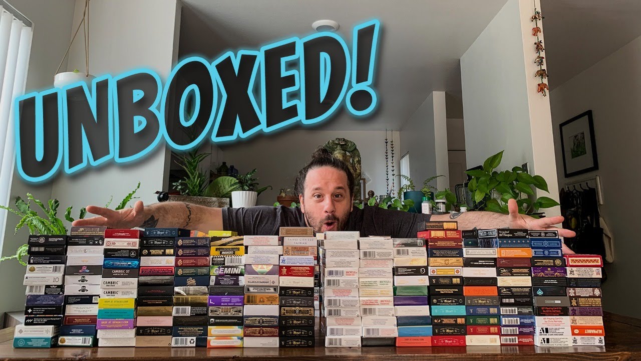 THE BIGGEST PLAYING CARD UNBOXING OF 2021!