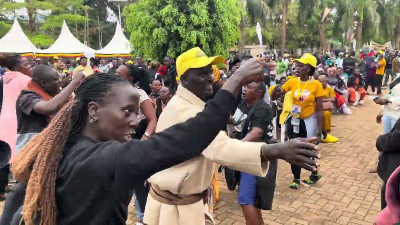 Inside the Uganda Election Chaos: Supporters Clash at Wakiso Tally Center
