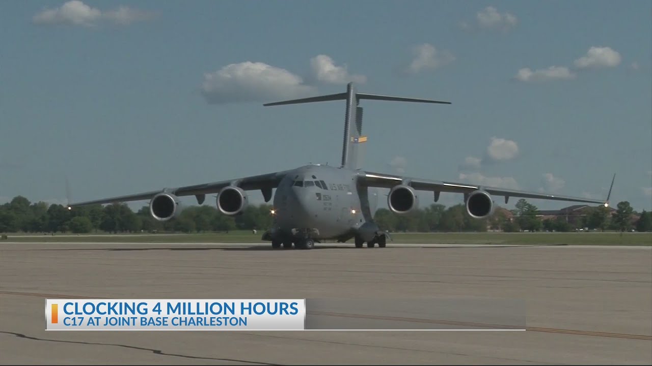 Joint Base Charleston celebrates 4,000,000th flying hour of C-17