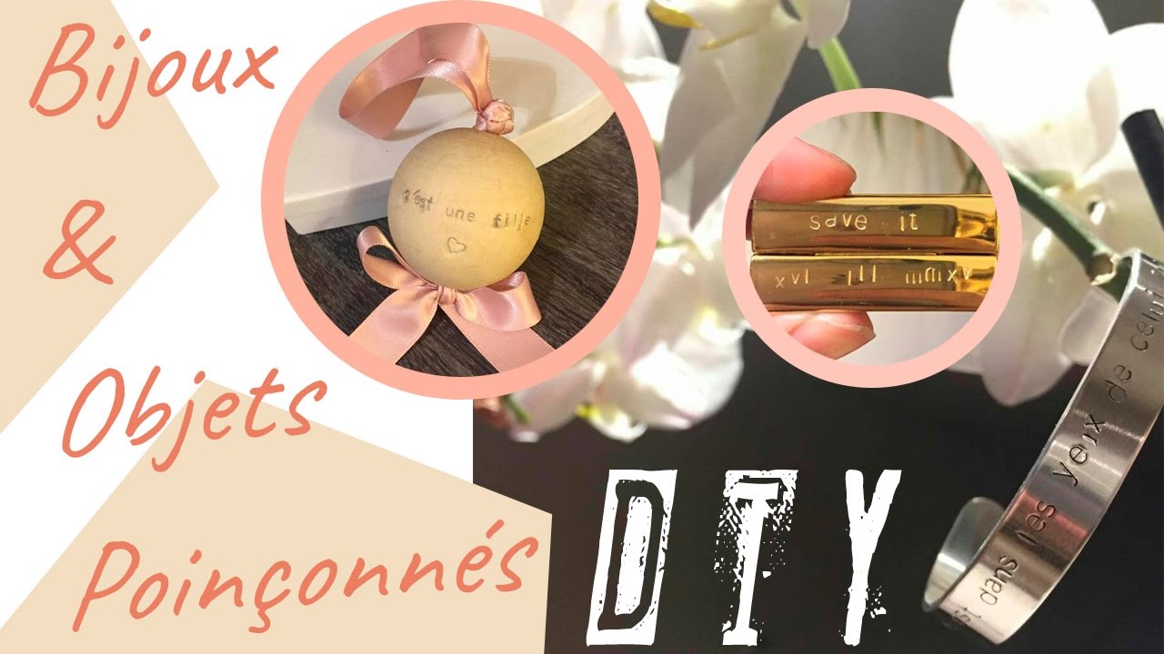 DIY Poinçonnage | Comment créer des bijoux et objets en métal et bois poinçonnés ?