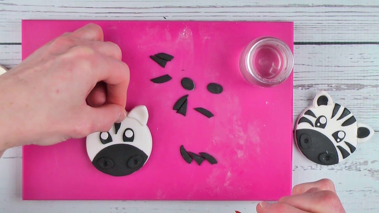 How to make a Cute Zebra Face using the FMM Mix N Match Face Cutter