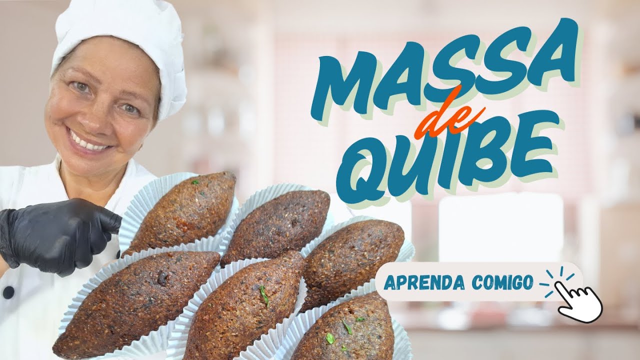 MASSA DE QUIBE | PERFEITO e NÃO DESMANCHA ao fritar!