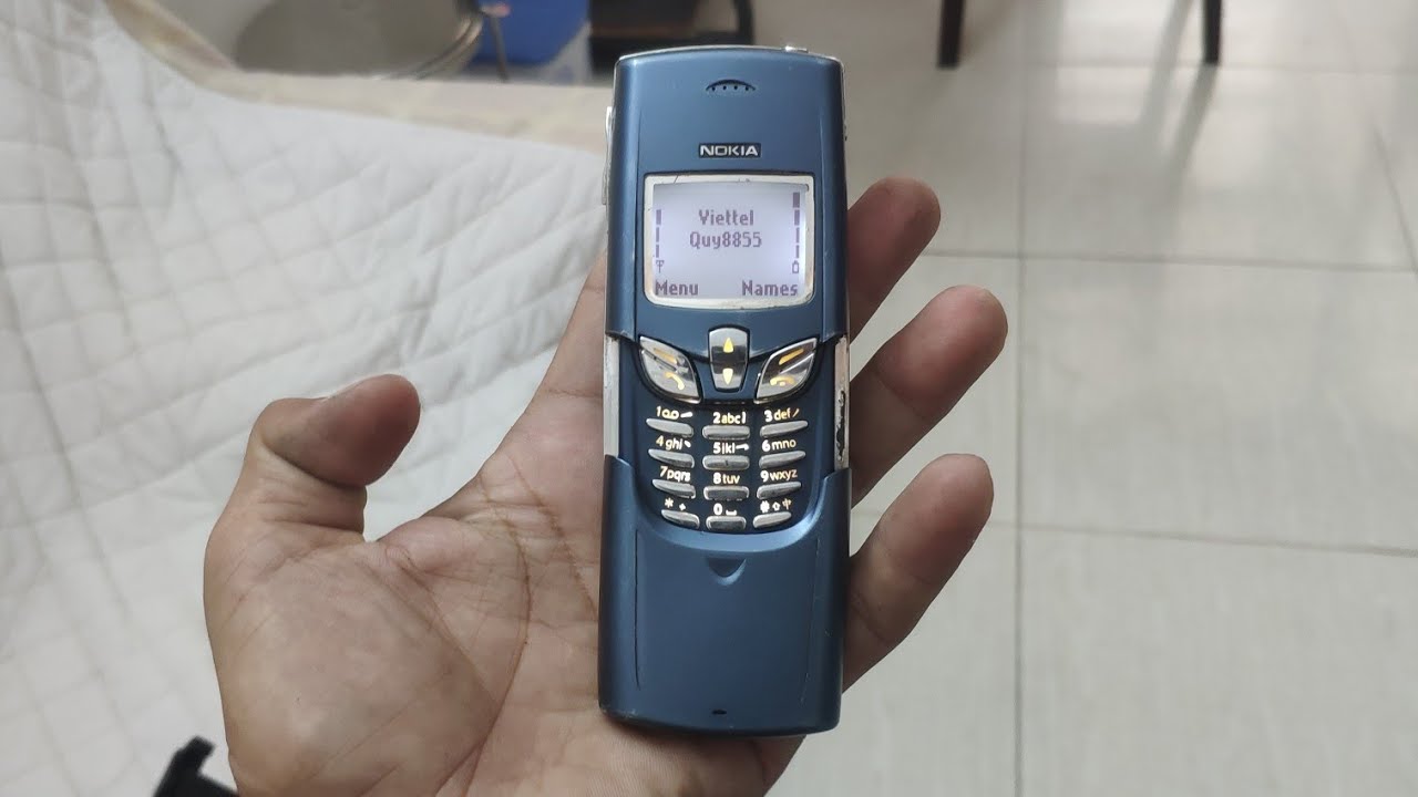Đồ cổ - Điện thoại cổ siêu phẩm Nokia 8855 huyền thoại - in 2020