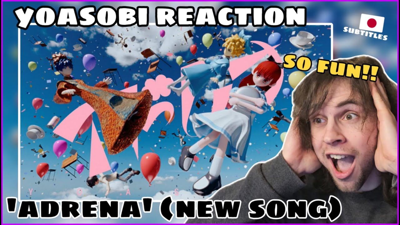 REACTING to YOASOBI - 「アドレナ」 (HANA KIMI OPENING!! / 'ADRENA') New Song Reaction