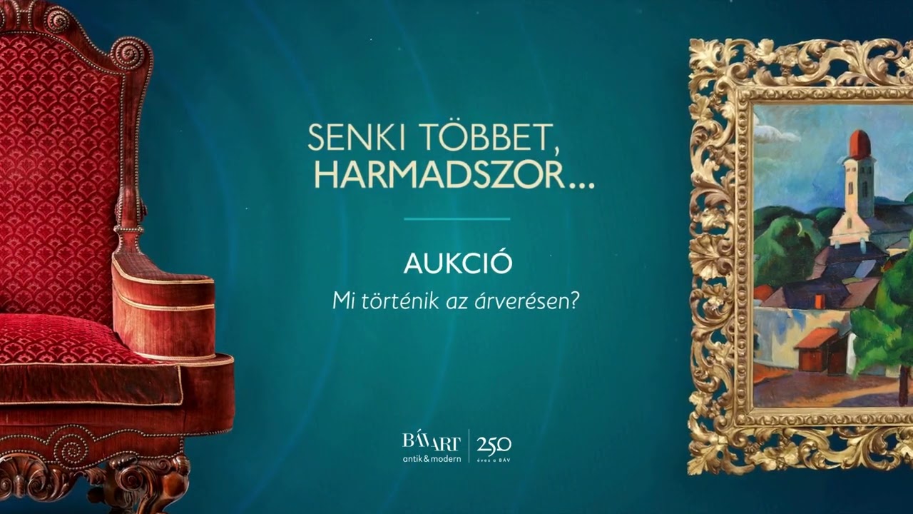 Senki többet, harmadszor... -  Aukció - Mi történik egy árverésen?