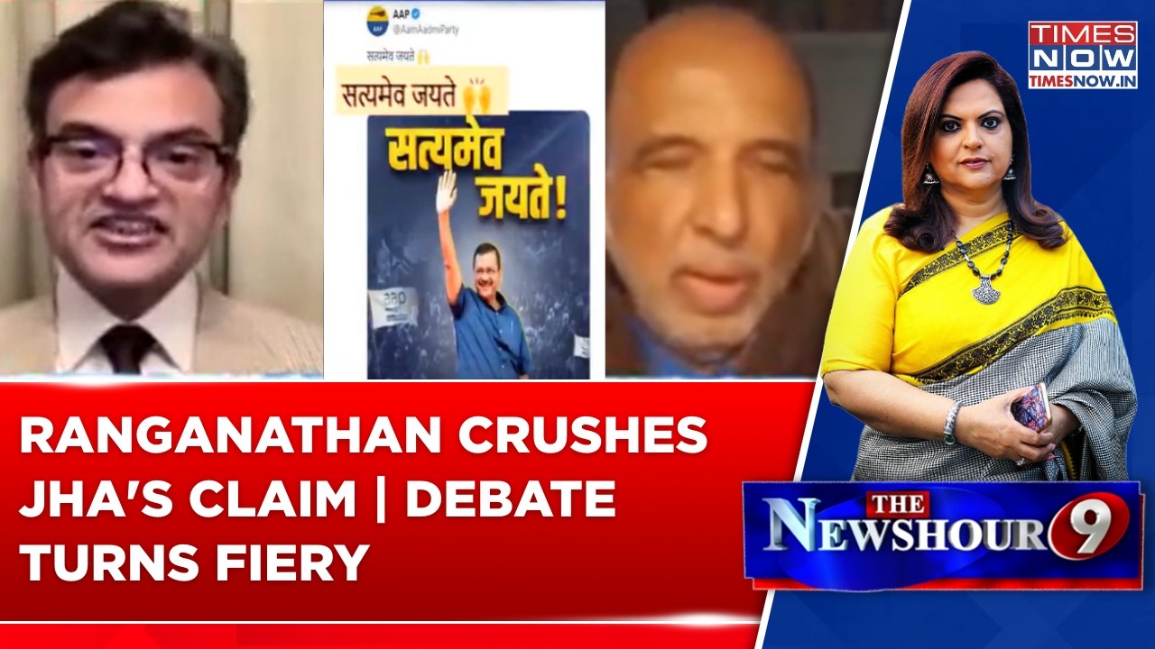 Ranganathan Counters Sanjay Jha's 'Modi Destroyed India's Institutions' Remark |Watch Fiery Rebuttal