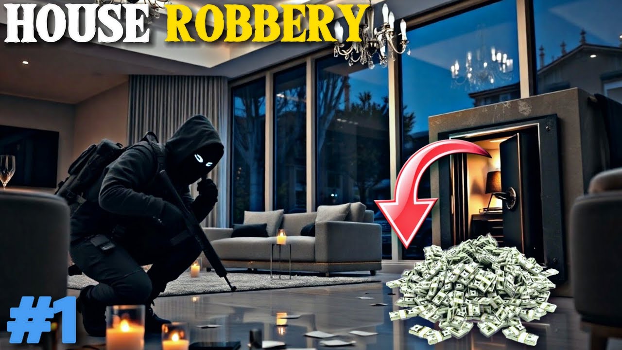 ROBBING INTO HOUSE | HEIST THIEF ROBBERY: SNEAK SIMULATOR #1