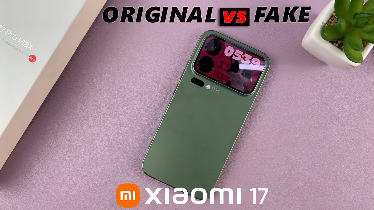 Как проверить, является ли Xiaomi 17 Pro оригинальным/поддельным телефоном