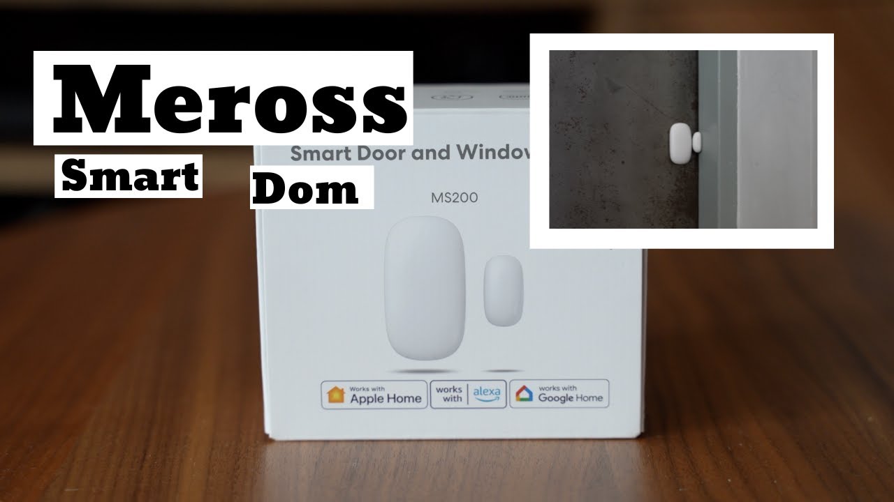 Meross MS200H - inteligentny czujnik do drzwi i okien oraz inteligentna żar&oacute;wka.