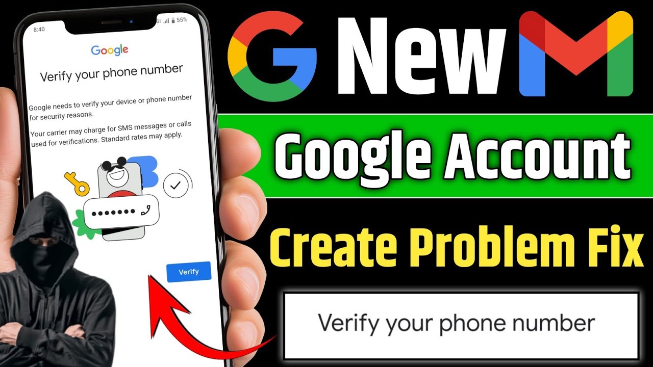 Google account verifying your phone number problem 2026 l verify your phone number problem