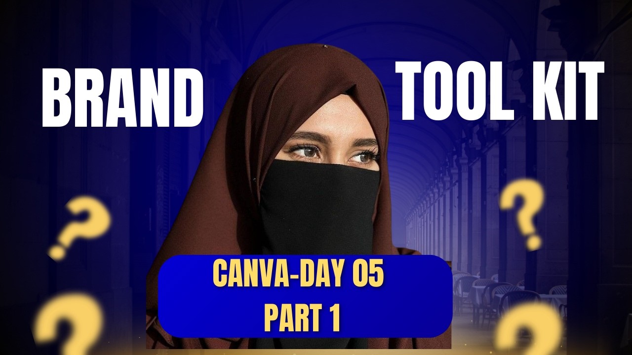 Canva Branding Tutorial | Logo, Brand Kit & Professional Designs (Day 4)