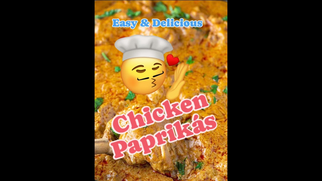 Authentic Chicken (chirke) Paprikas with Home Made Nokedli (pasta)