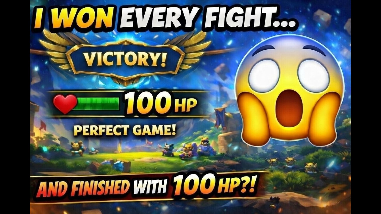 100 HP Perfect Game – I Literally Never Lost a Single Round 😱
