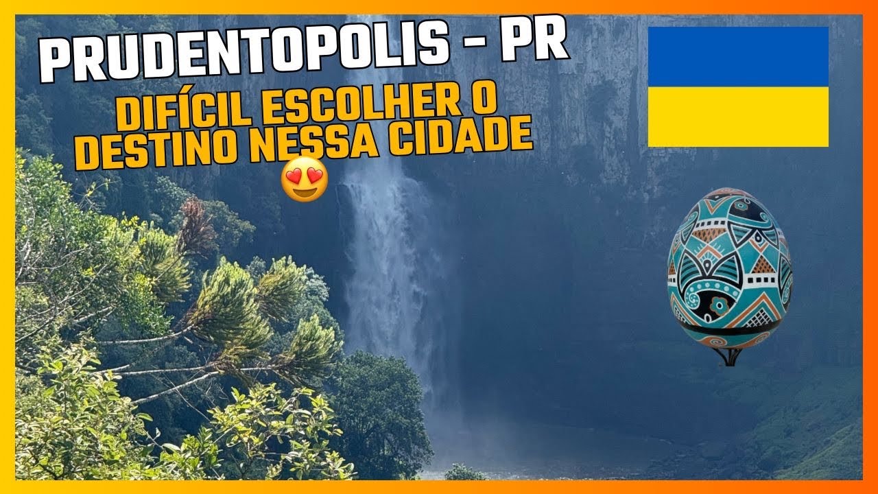Uma cidade super Ucraniana e com lindas cachoeiras - Prudentópolis - Pr