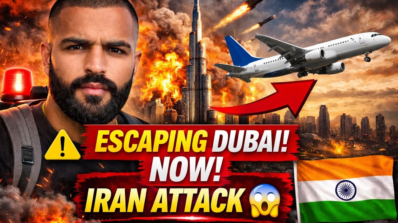 Emergency Leaving Dubai to India 🇮🇳 After Iran Attack 😱 | Real Situation in Dubai 