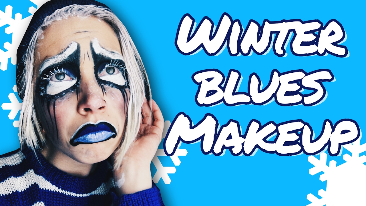Winter Blues Makeup Tutorial - GRWM // Makeup Your Mood | HISSYFIT