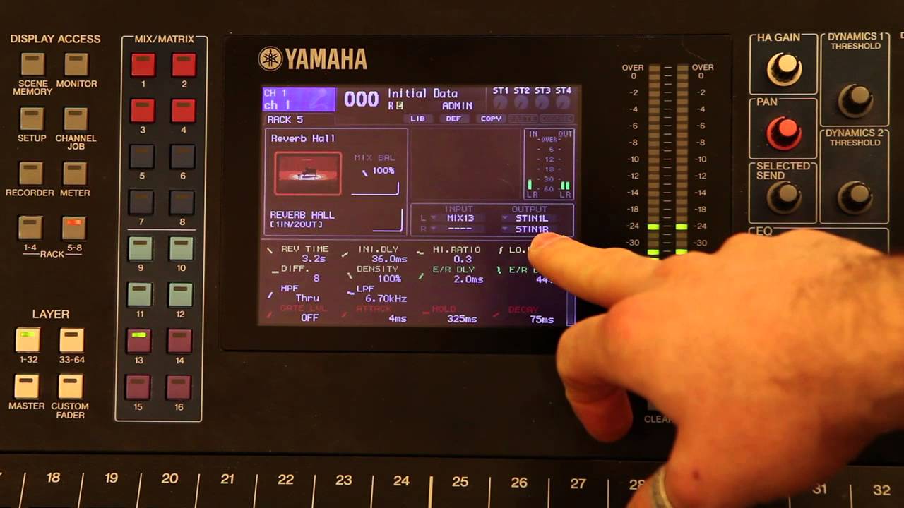 Yamaha LS9 - FX (del 5 av 5)
