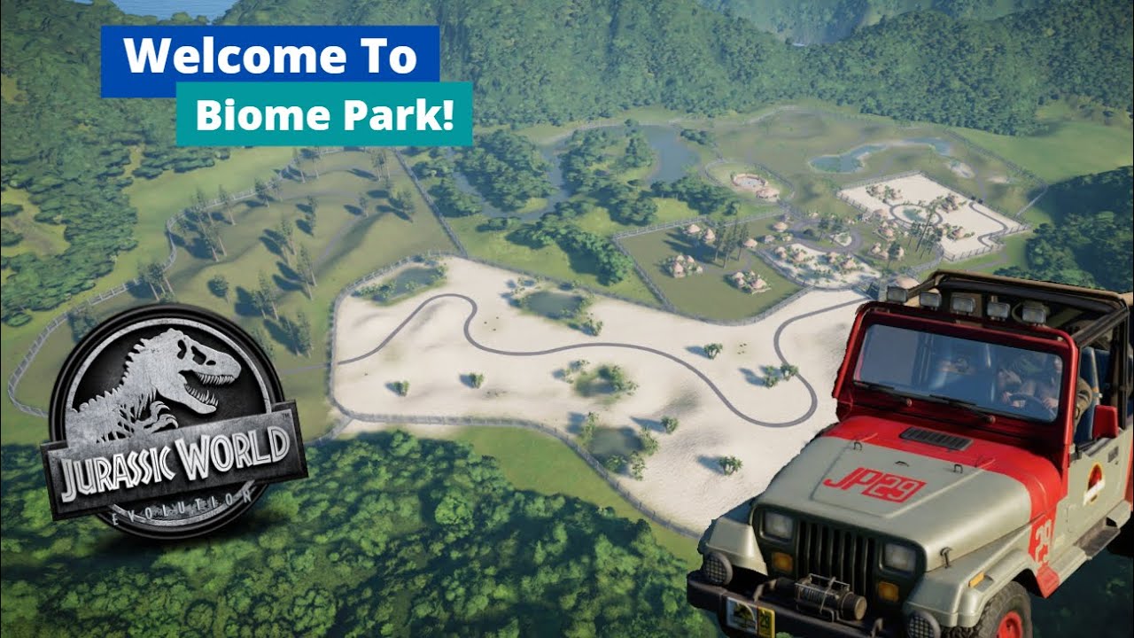 Building A Biome Park in JWE | Mods