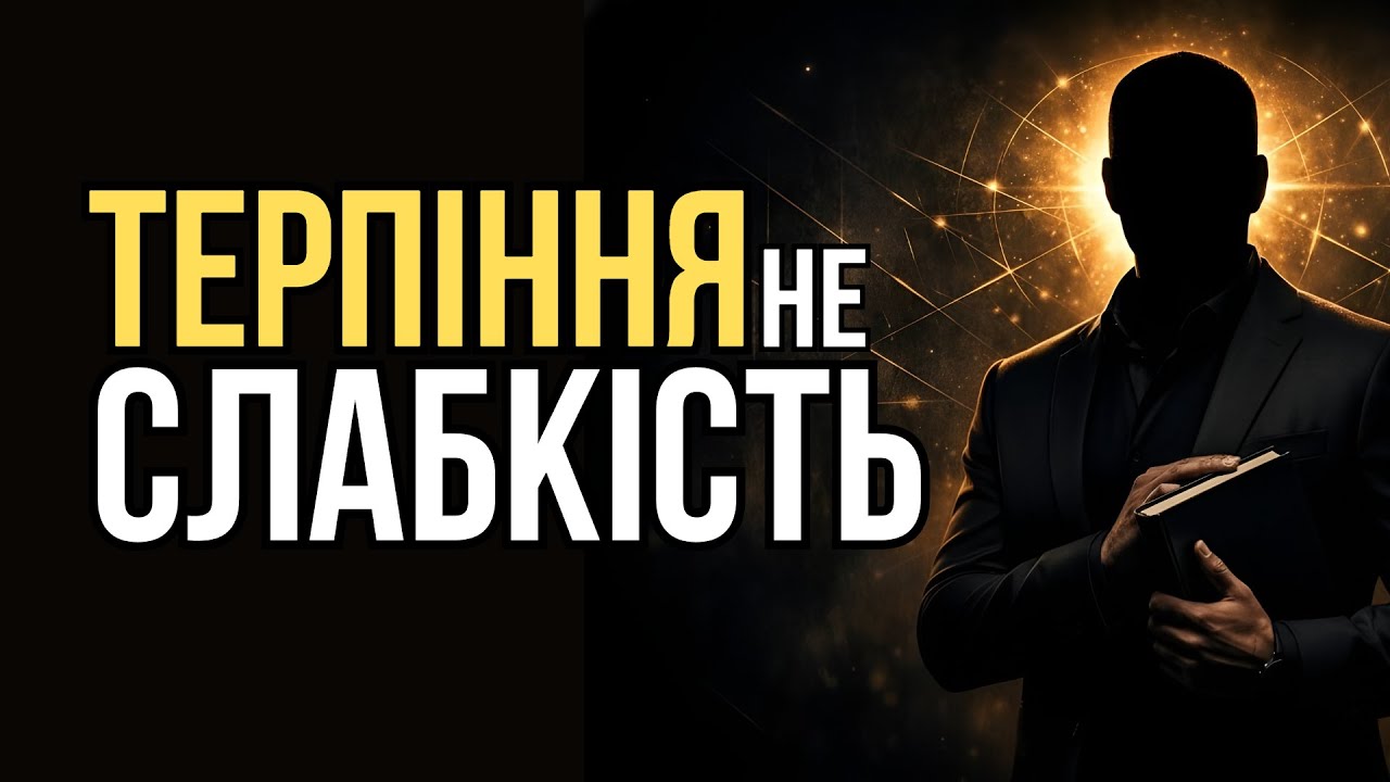 Терпіння — це сила, про яку тобі ніхто не пояснював