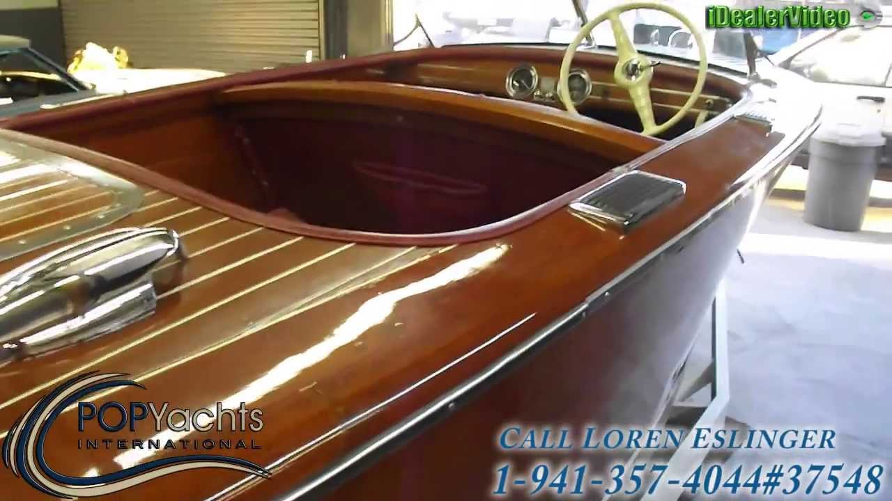 [UNAVAILABLE] Used 1948 Chris-Craft 17 Deluxe Runabout in Monrovia, California
