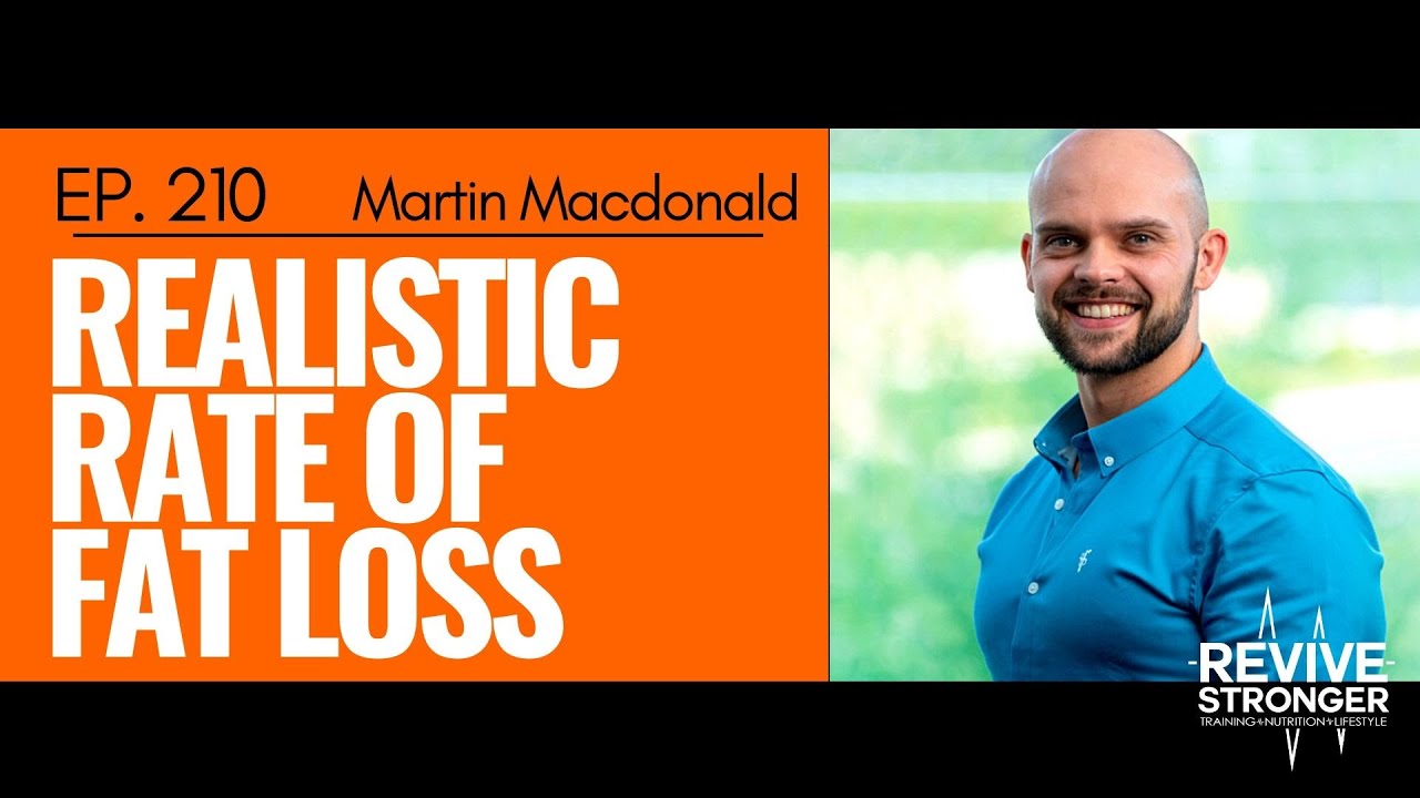210: Martin MacDonald - Realistic Rate of Fat Loss
