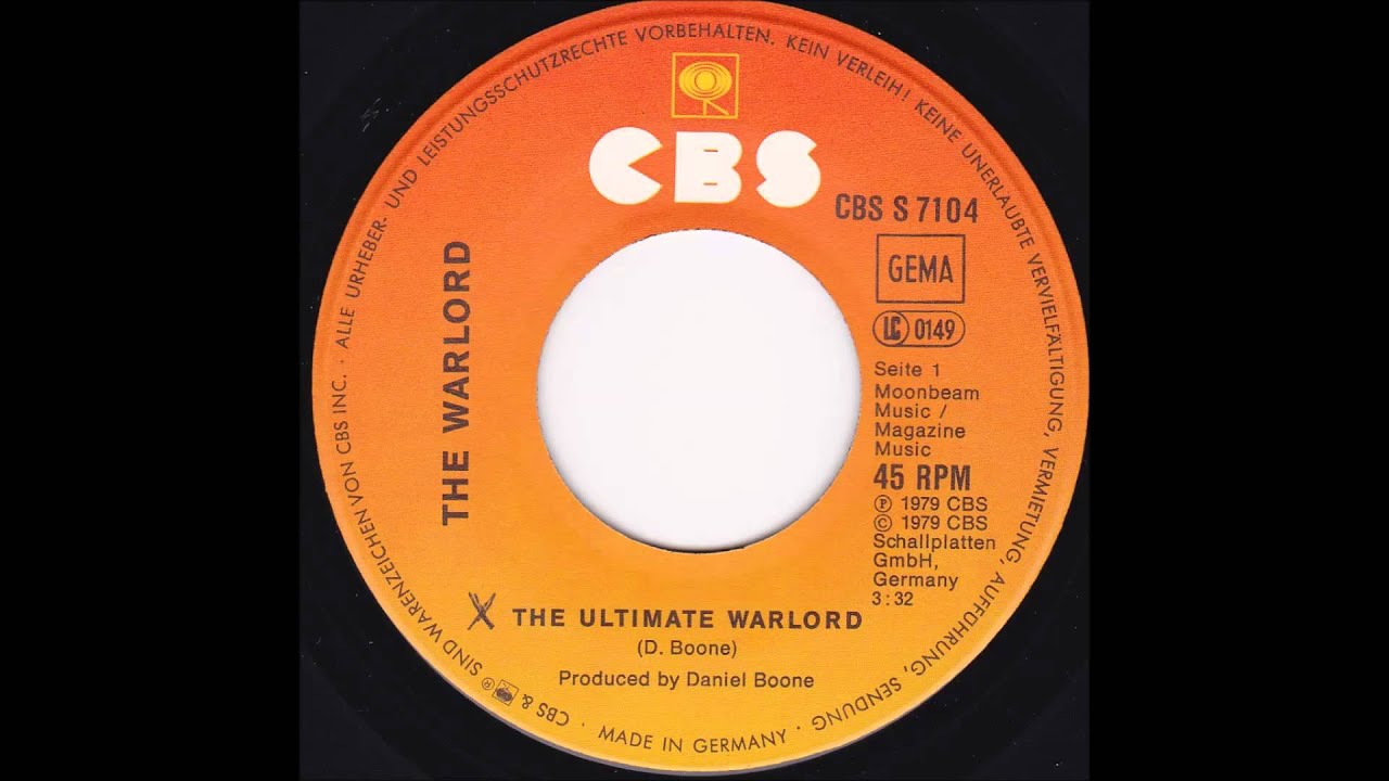 THE WARLORD - THE ULTIMATE WARLORD (1979) THE ORIGINAL