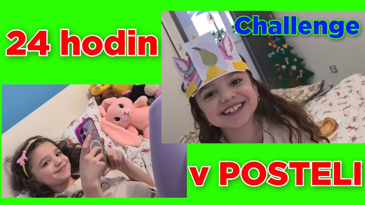 CHALLENGE 24 HODIN V POSTELI - KDO VYHRÁL??? #challenge #challenges #challengevideo 