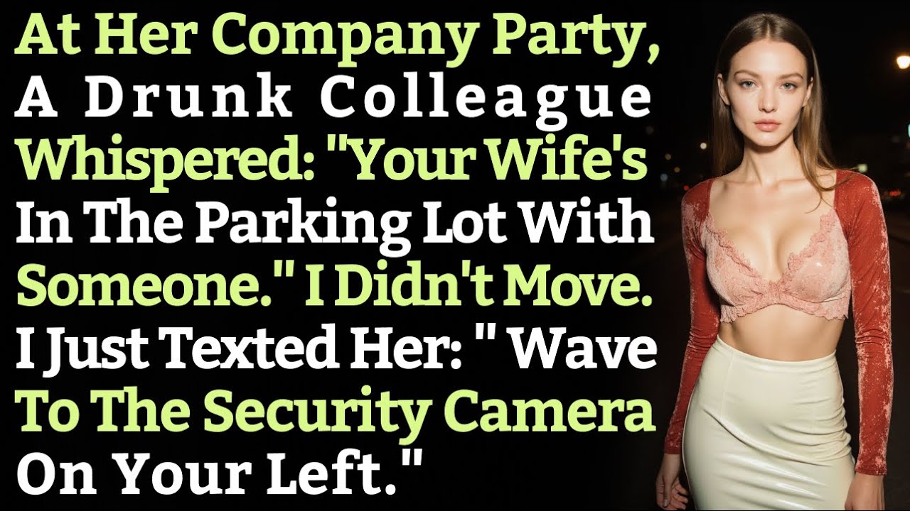 At Her Company Party, A Drunk Colleague Whispered: 