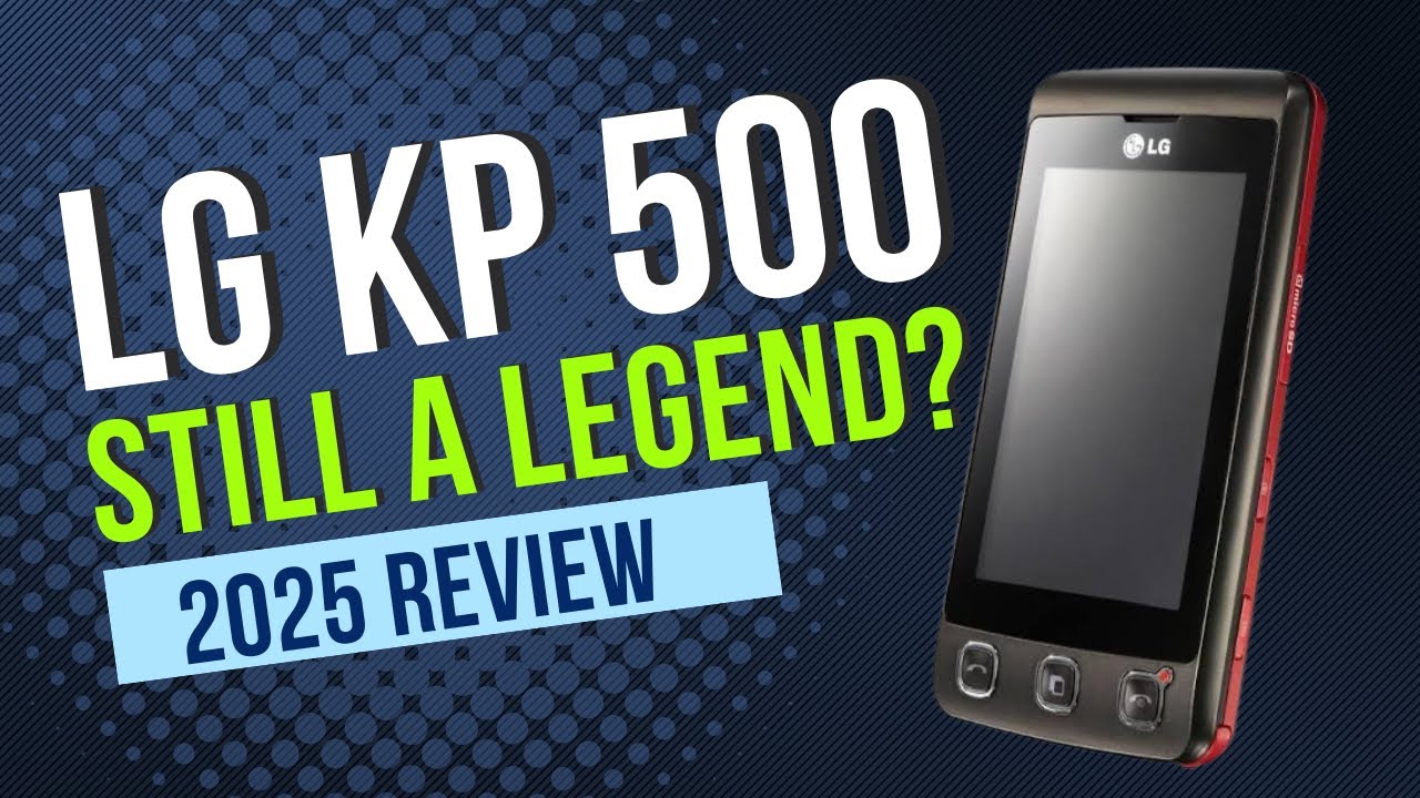 17 Years Later! The Touchscreen That Started It All - LG KP500 in 2025
