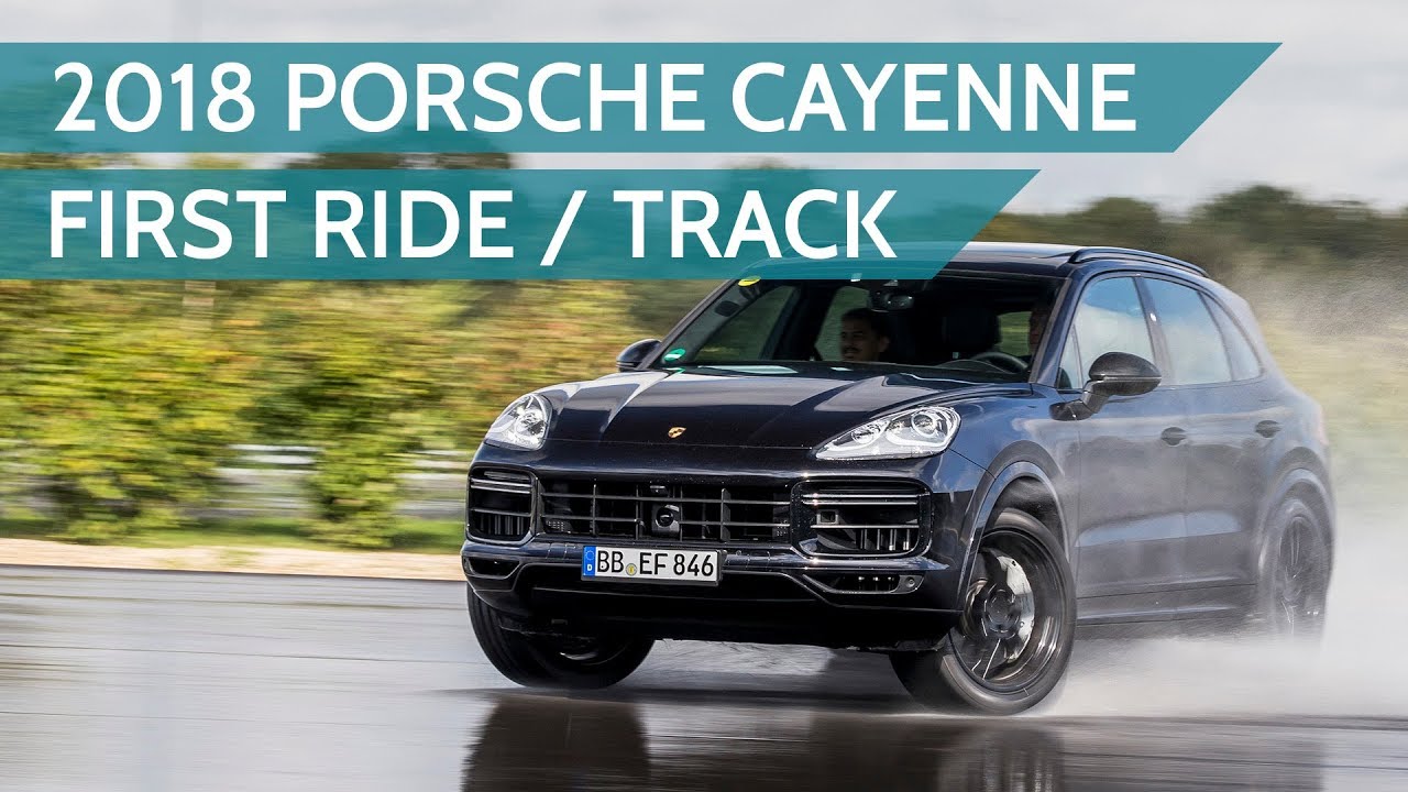 2018 Porsche Cayenne Turbo first passenger ride on the track