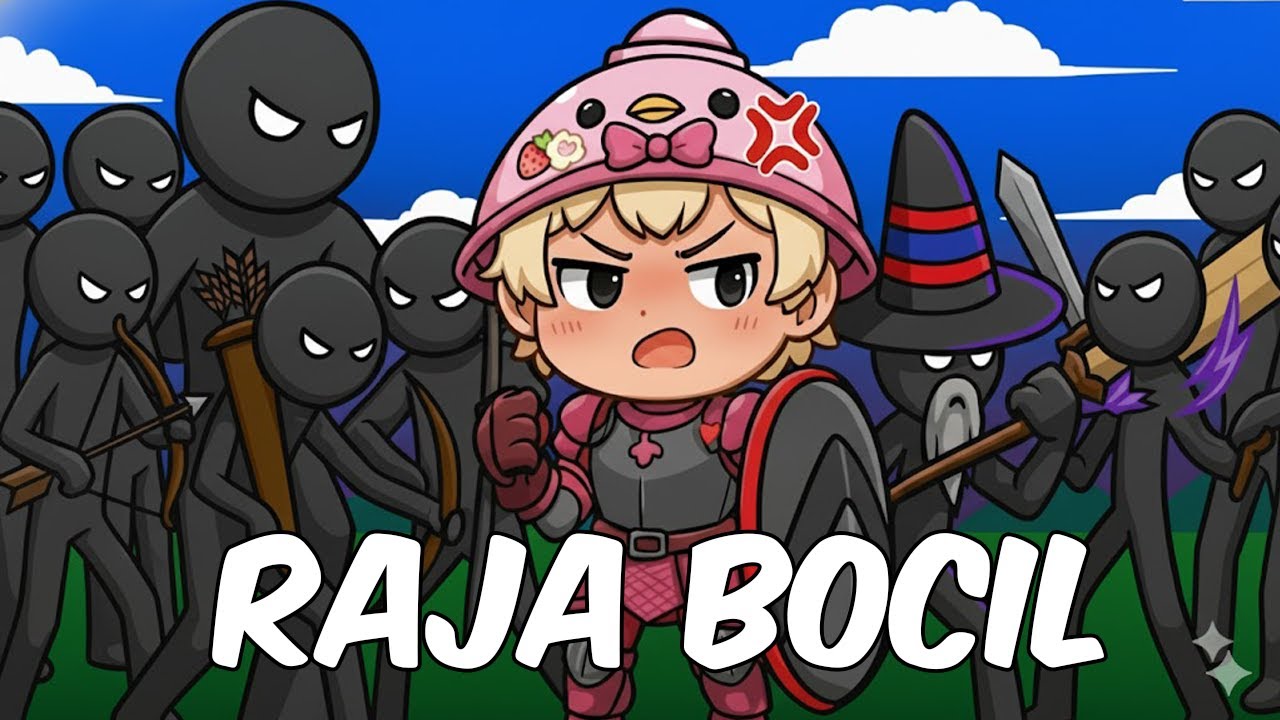 Pasukan RAJA ACIL Menyerang! Pertempuran Dimulai - Stick War Legacy