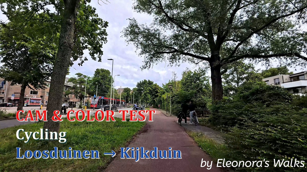 Cycling Loosduinen to Kijkduin | The Hague, Netherlands | #eleonoraswalks