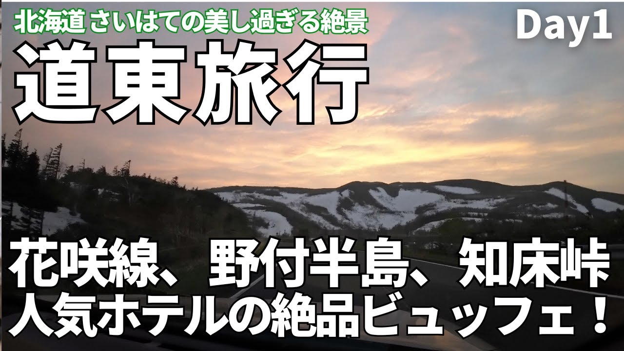 【北海道・道東旅行①】花咲線で日本最東端へ！野生動物との遭遇、美し過ぎる絶景、人気ホテルの絶品ビュッフェ！