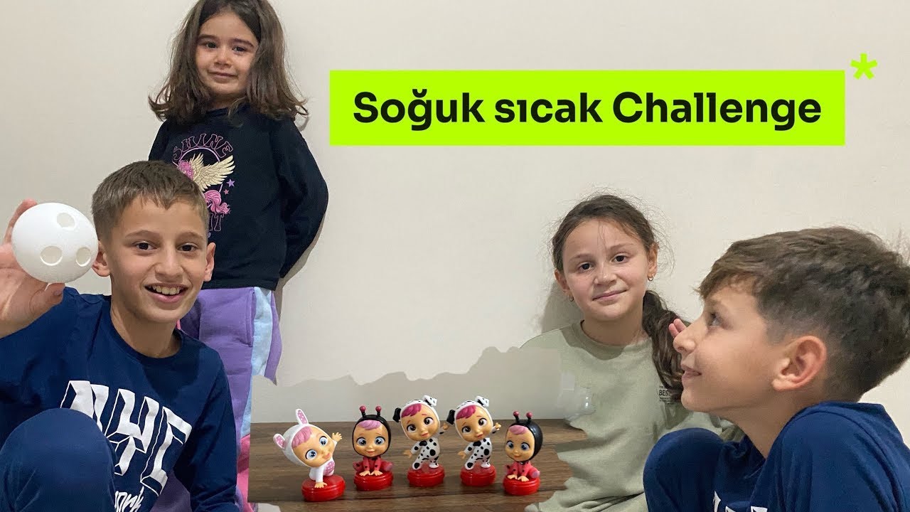 📽️⌚️🎉Soğuk sıcak challenge. Cry babies figürleri. Kim kazandı ? En kısa sürede bulan kazanır.